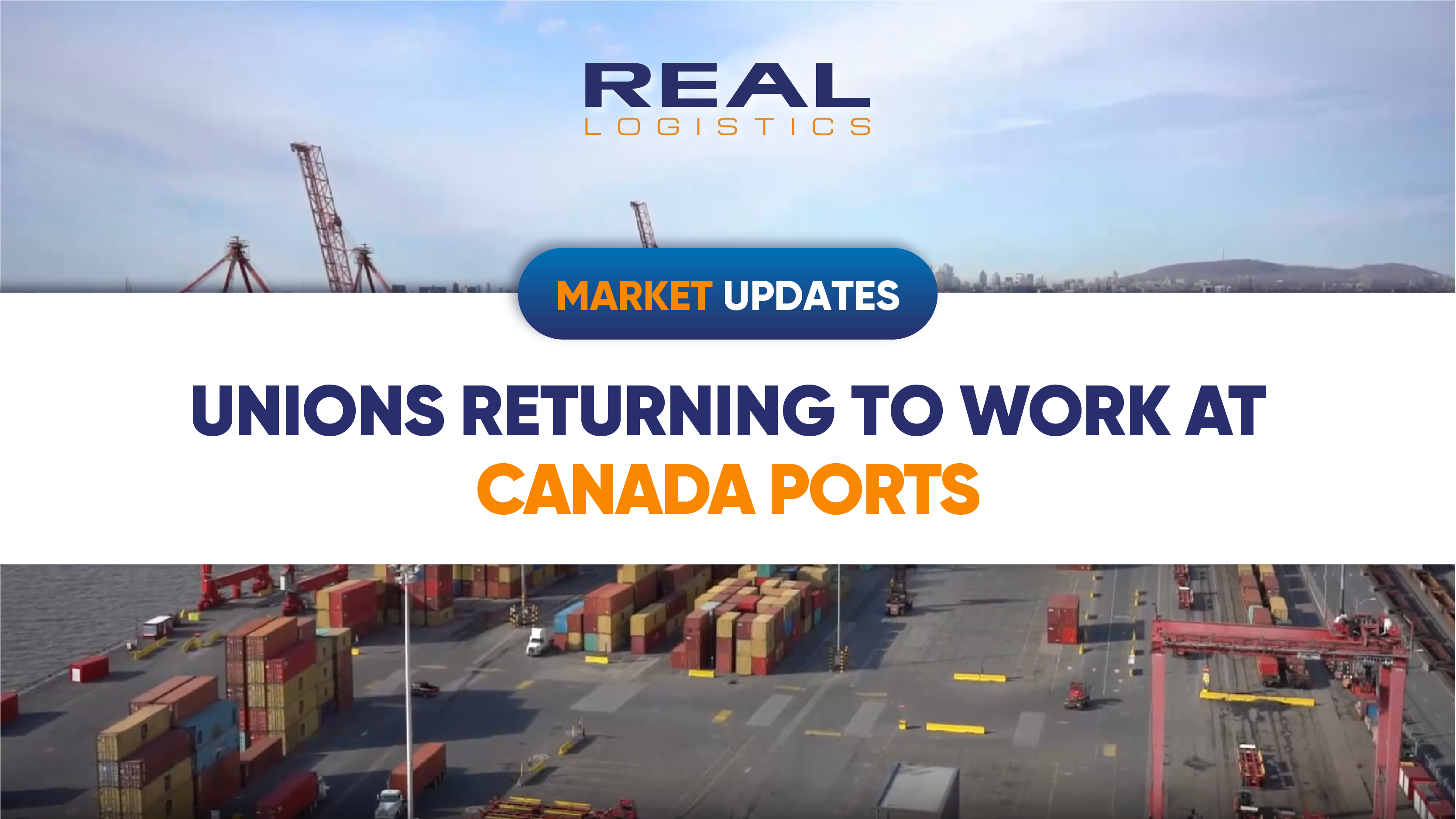 canadian ports resume operations easing global supply chain pressurewebp