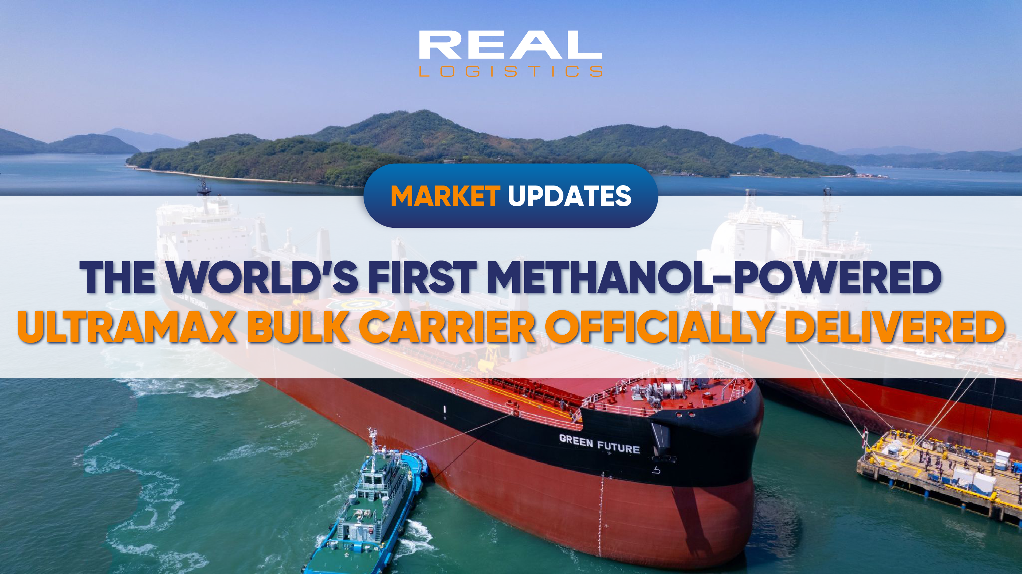 green future the worlds first methanol powered ultramax bulk carrier officially deliveredwebp