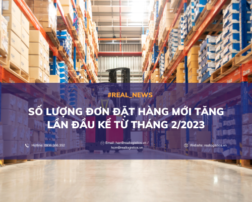 Số Lượng Đơn Đặt Hàng Mới Tăng Lần Đầu Kể Từ Tháng 2/2023