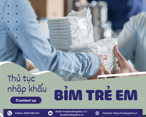 Dịch Vụ Nhập Khẩu Bỉm Trẻ Em