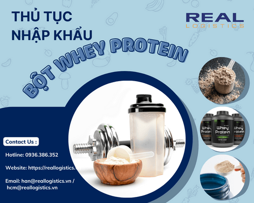 Dịch Vụ Nhập Khẩu Bột Whey Protein