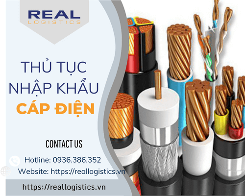 Dịch Vụ Nhập Khẩu Cáp Điện