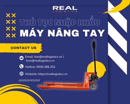 Dịch Vụ Nhập Khẩu Xe Nâng Tay