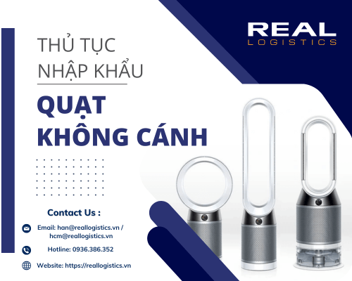 Dịch Vụ Nhập Khẩu quạt không cánh