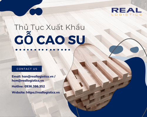 Dịch Vụ Xuất Khẩu Gỗ Cao Su