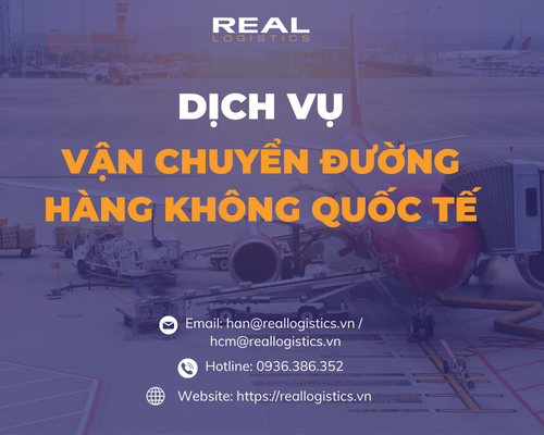 Dịch vụ vận chuyển hàng không quốc tế